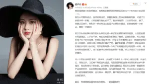 Meng Zi Yi statement responding to Guo JingMing's allegations