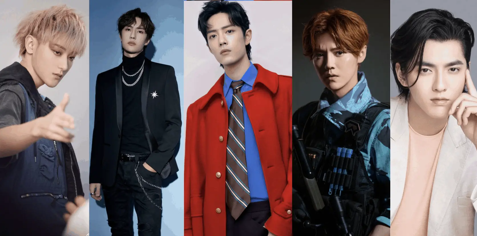 Xiao Zhan, Wang Yibo, Huang Zitao, Kris Wu, Luhan As TheTop 10 Up and Rising Male Chinese Idols Turned Actors You Won’t Want To Miss Out