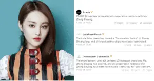 Zheng Shuang Gets Dropped By Major Brands Following The Controversy Surrounding Her Two Children